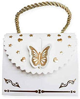 Hand Bag Model Paper Gift Boxes for Party Favors, ( 10 x 10 Cms 12 Pc Pack) - Willow